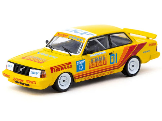 Volvo 240 Turbo #01 Per-Gunnar Andersson Winner "Thai Group A Championship Bira Circuit Pattaya" (1988) "Hobby64" Series 1/64 Diecast Model Car by Tarmac Works-Tarmac Works-ModelCars.com