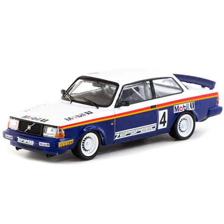 Volvo 240 Turbo #4 Per-Gunnar Andersson Winner "Malaysian Group A Championships" (1987) "Hobby64" Series 1/64 Diecast Model Car by Tarmac Works-Tarmac Works-ModelCars.com