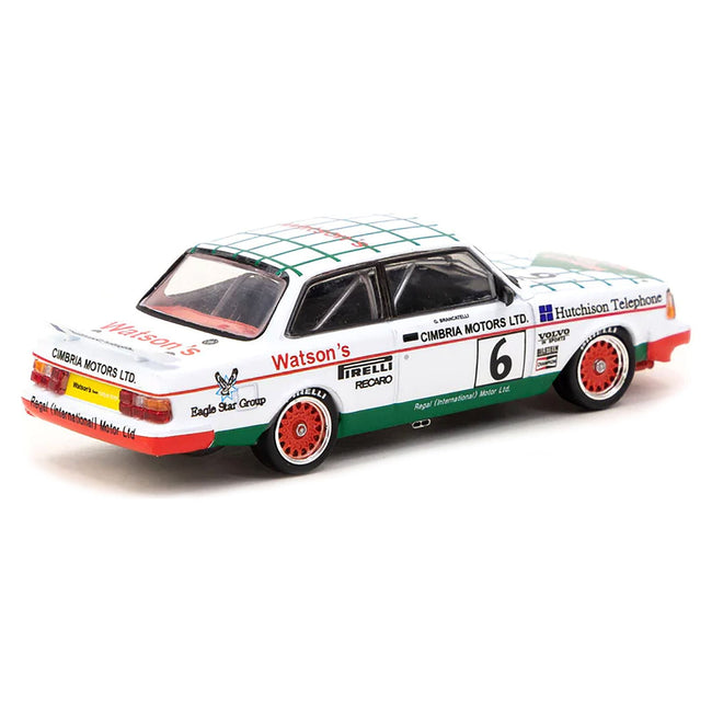 Volvo 240 Turbo 6 Gianfranco Brancatelli Winner "Macau Guia Race" (1985) "Hobby64" Series 1/64 Diecast Model Car by Tarmac Works - Tarmac Works - ModelCars.com