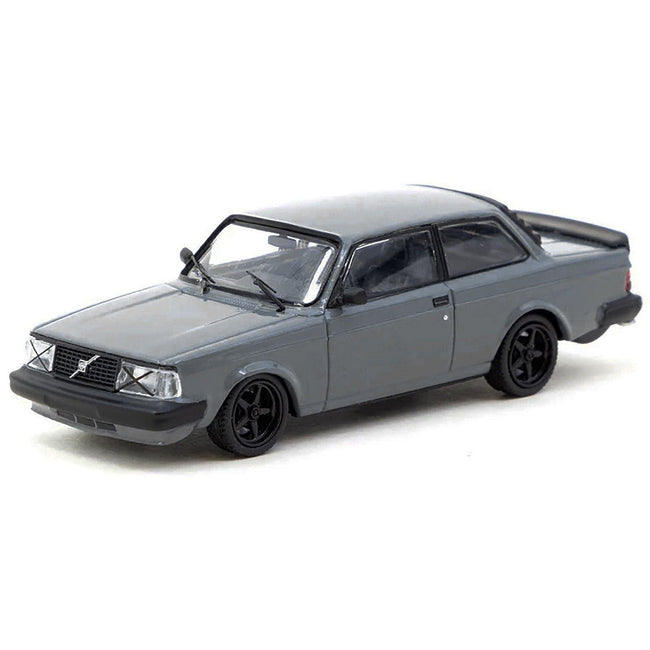 Volvo 242 Custom Gray "Road64" Series 1/64 Diecast Model Car by Tarmac Works-Tarmac Works-ModelCars.com