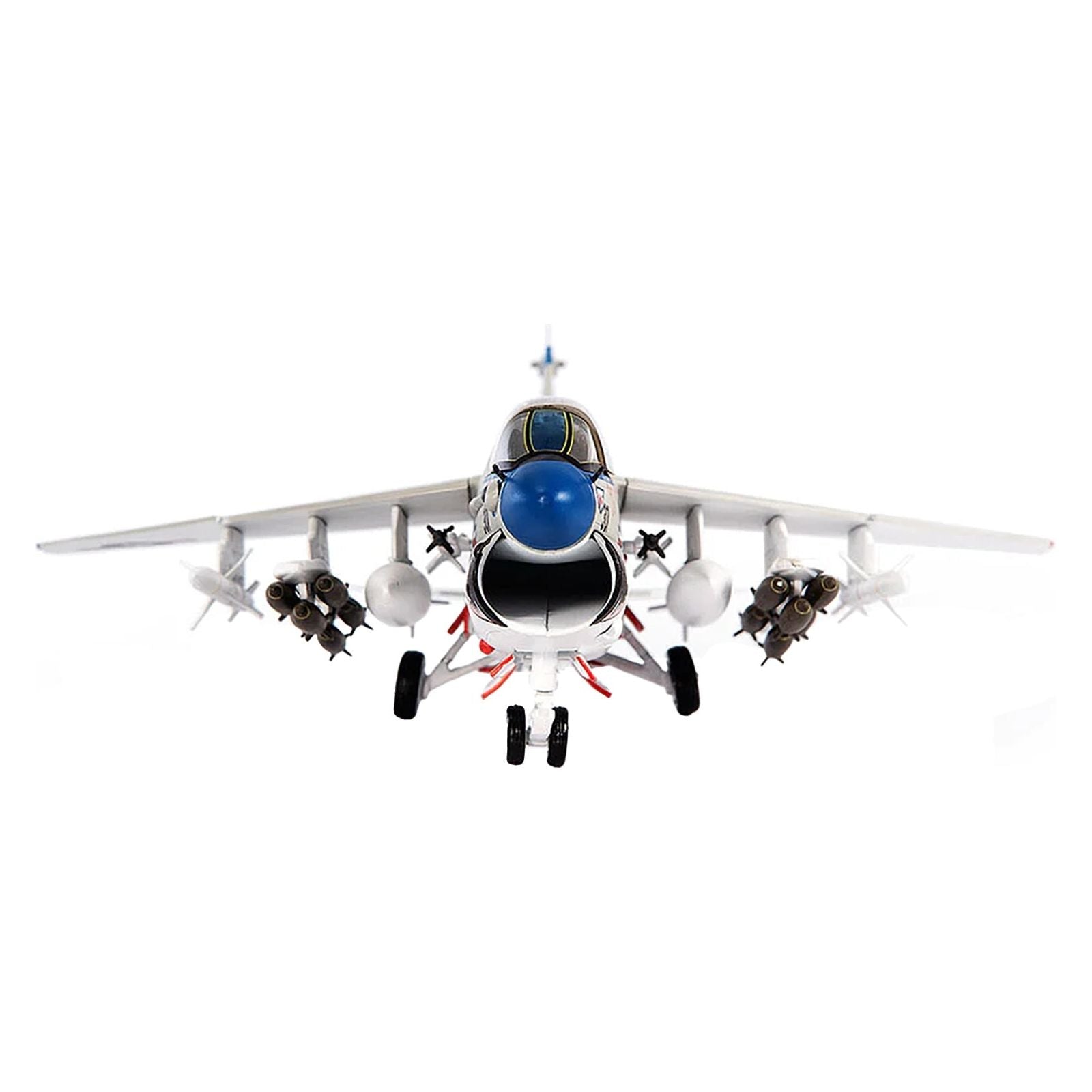 Vought A - 7E Corsair II Attack Aircraft "VA - 93 Blue Blazers USS Midway" (1979) United States Navy 1/72 Diecast Model by JC Wings - JC Wings - ModelCars.com