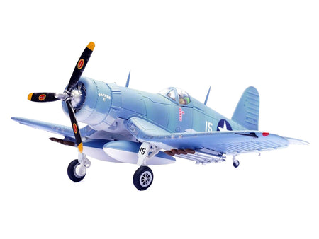 Vought F4U-1 Corsair Fighter Plane "Daphne 'C' 2nd Lt. James N. Cupp VMF-213 Hell Hawks Guadalcanal" (1943) United States Marines 1/72 Diecast Model Airplane by Legion-Legion-ModelCars.com