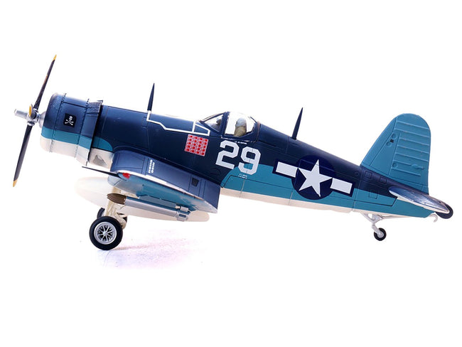 Vought F4U-1A Corsair Fighter Aircraft "Ace Ira Kepford VF-17 Jolly Rogers Bougainville Solomon Islands" (1944) United States Navy 1/72 Diecast Model by Legion-Legion-ModelCars.com