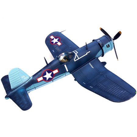 Vought F4U-1A Corsair Fighter Plane "Big Hog" VF-17 "Jolly Rogers" Captain Tommy Blackburn US Navy (1943) 1/72 Diecast Airplane Model by Legion-Legion-ModelCars.com