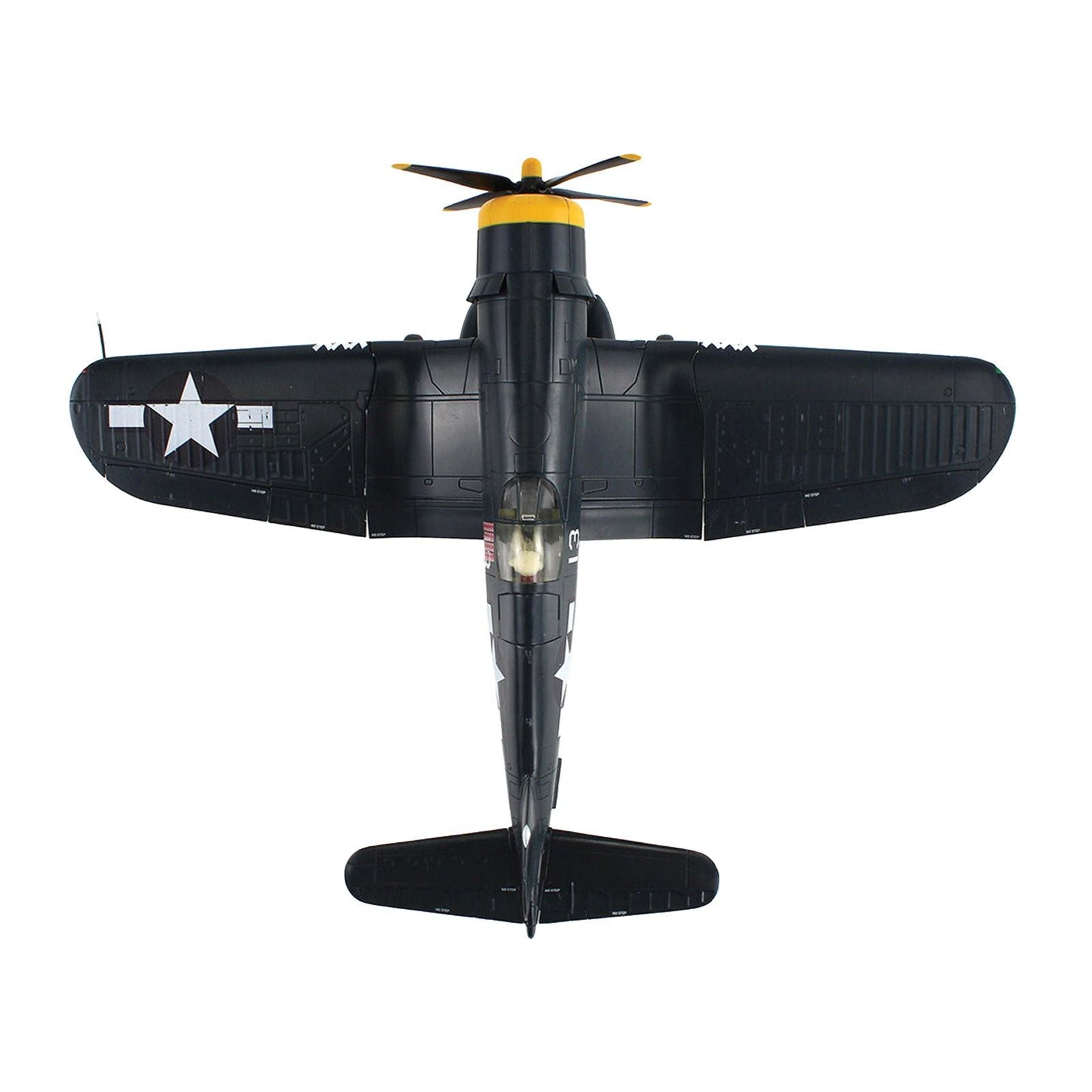 Vought F4U - 4 Corsair Aircraft "White 13 Capt. Kenneth Walsh VMF - 222 Okinawa" (1945) United States Marine Corps "Air Power Series" 1/48 Diecast Model by Hobby Master - Hobby Master - ModelCars.com