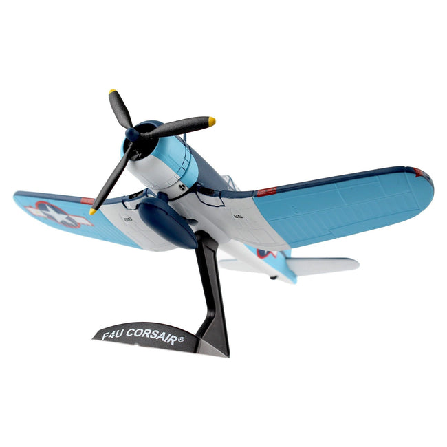 Vought F4U Corsair Fighter Aircraft "VMF - 214 Black Sheep" United States Navy 1/100 Diecast Model Airplane by Postage Stamp - Postage Stamp - ModelCars.com