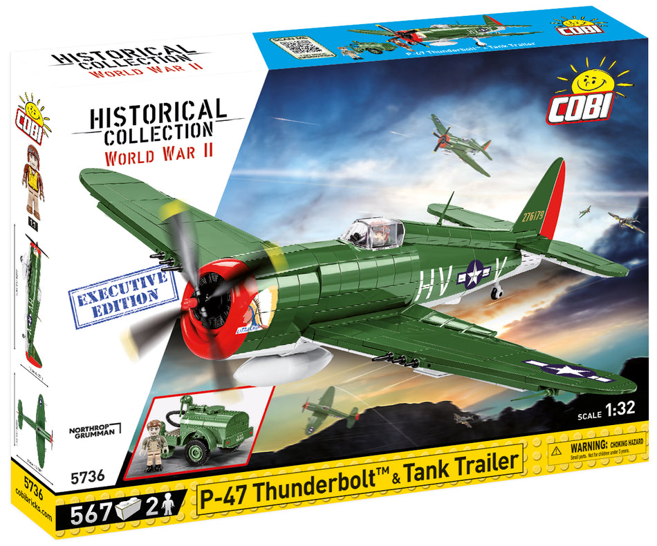 Cobi 562pcs HC WWII P-47 Thunderbolt EX.ED