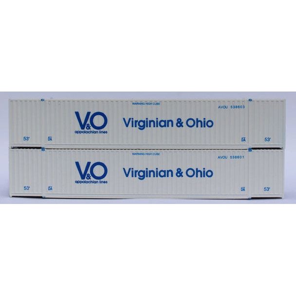 VS V&O 53' 6 - 42 - 6 CUBE 2P - Jacksonville Terminal Co - ModelCars.com
