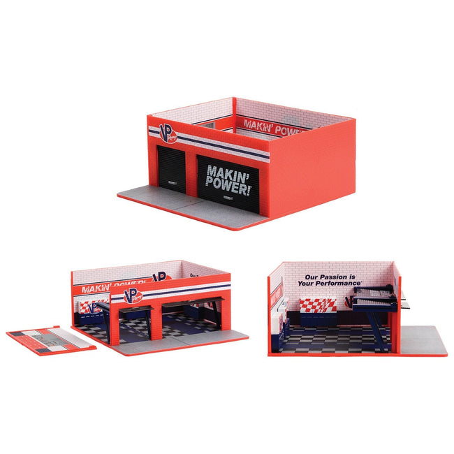 Weekend Workshop Diorama "VP Racing Fuels Garage" "Mechanic's Corner" Series 10 for 1/64 Scale Models by Greenlight-Greenlight-ModelCars.com