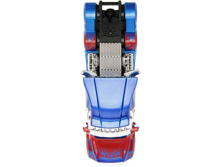 Western Star 5700 XE Phantom Truck Tractor Optimus Prime "Transformers: The Last Knight" (2017) Movie "Hollywood Rides" Series 1/32 Diecast Model Car by Jada-Jada-ModelCars.com
