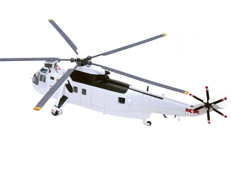 Westland Sea King HC.4 Helicopter "White Livery 845 Naval Air Squadron United Nations Protection Force Bosnia/Croatia" (1995) British Royal Navy 1/72 Diecast Model by Legion-Legion-ModelCars.com