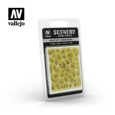 WILD TUFT - DENSE BEIGE LRG - Vallejo - ModelCars.com