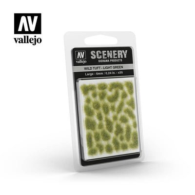 WILD TUFT - LIGHT GREEN LRG - Vallejo - ModelCars.com