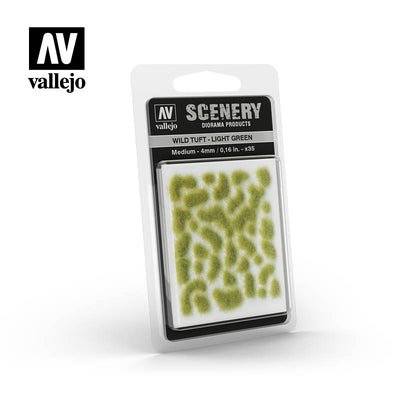 WILD TUFT - LIGHT GREEN MED - Vallejo - ModelCars.com