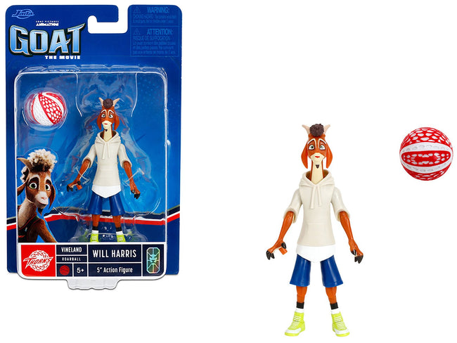 Will Harris 5" Moveable Figure with Basketball (Gym Clothes Version) "Goat" (2026) Movie Model by Jada-Jada-ModelCars.com