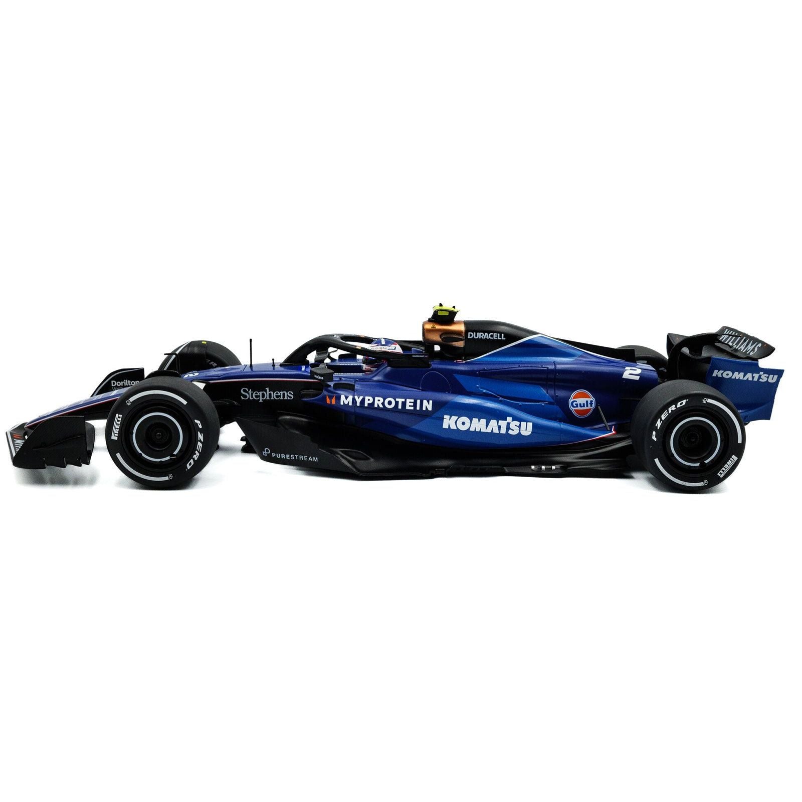 Williams FW46 2 Logan Sargeant "Williams Racing" Formula One F1 Saudi Arabian GP (2024) "Competition" Series 1/18 Diecast Model Car by Solido - Solido - ModelCars.com