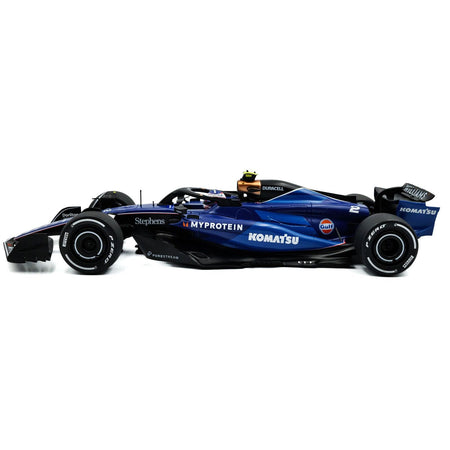 Williams FW46 2 Logan Sargeant "Williams Racing" Formula One F1 Saudi Arabian GP (2024) "Competition" Series 1/18 Diecast Model Car by Solido - Solido - ModelCars.com