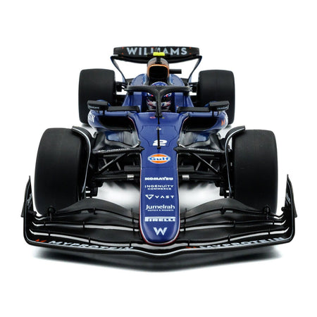 Williams FW46 2 Logan Sargeant "Williams Racing" Formula One F1 Saudi Arabian GP (2024) "Competition" Series 1/18 Diecast Model Car by Solido - Solido - ModelCars.com