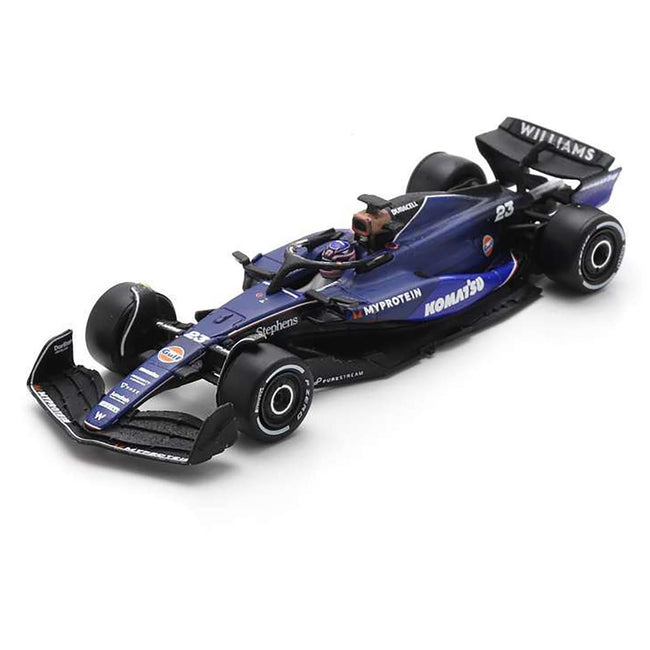 Williams FW46 #23 Alex Albon "Williams Racing" Formula One F1 "Bahrain GP" (2024) 1/64 Diecast Model Car by Spark-Spark-ModelCars.com
