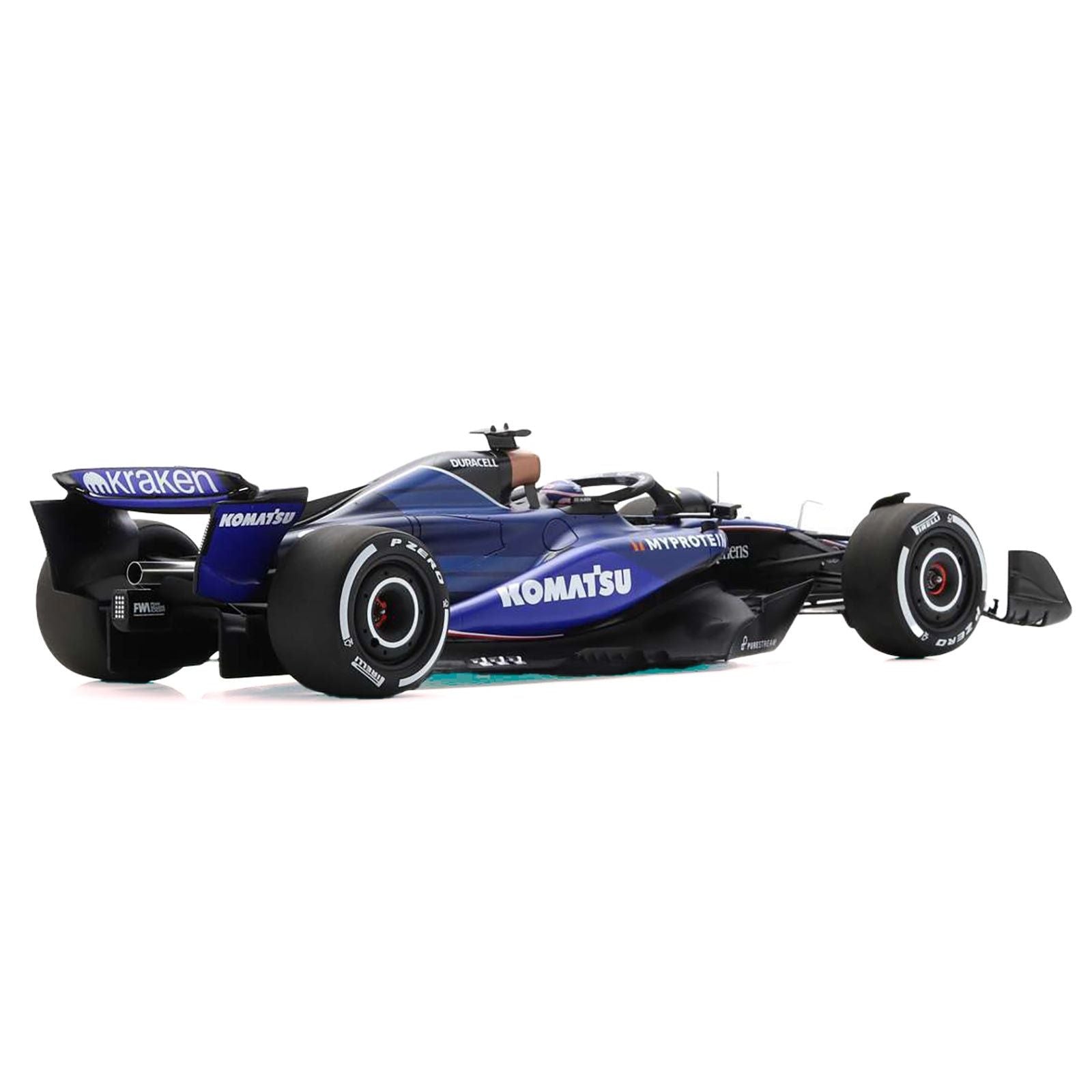 Williams FW46 23 Alex Albon "Williams Racing" Formula One F1 "Bahrain GP" (2024) with Acrylic Display Case 1/18 Model Car by Spark - Spark - ModelCars.com