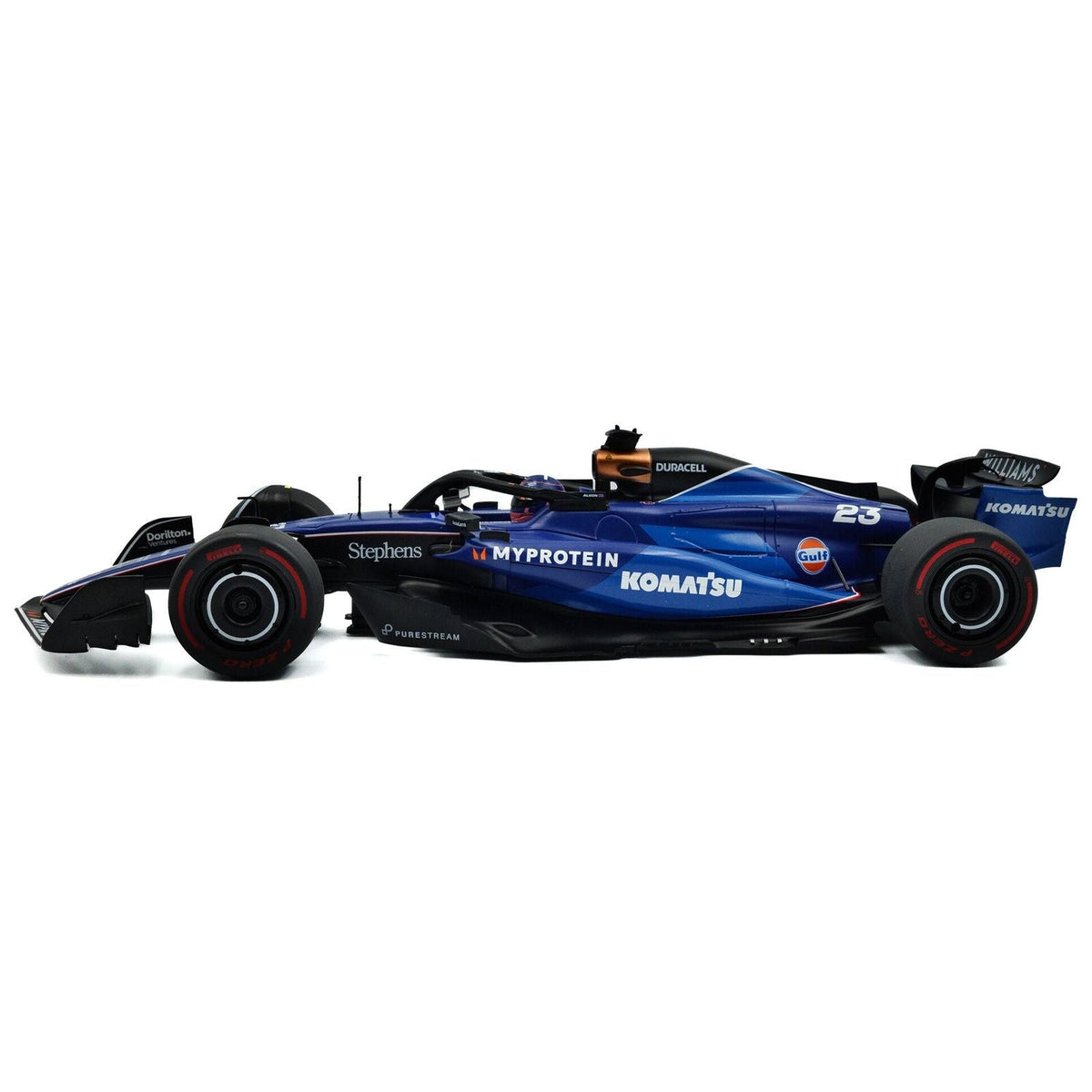 Williams FW46 #23 Alex Albon "Williams Racing" Formula One F1 Saudi Arabian GP (2024) "Competition" Series 1/18 Diecast Model Car by Solido-Solido-ModelCars.com