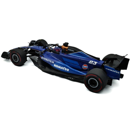 Williams FW46 #23 Alex Albon "Williams Racing" Formula One F1 Saudi Arabian GP (2024) "Competition" Series 1/18 Diecast Model Car by Solido-Solido-ModelCars.com