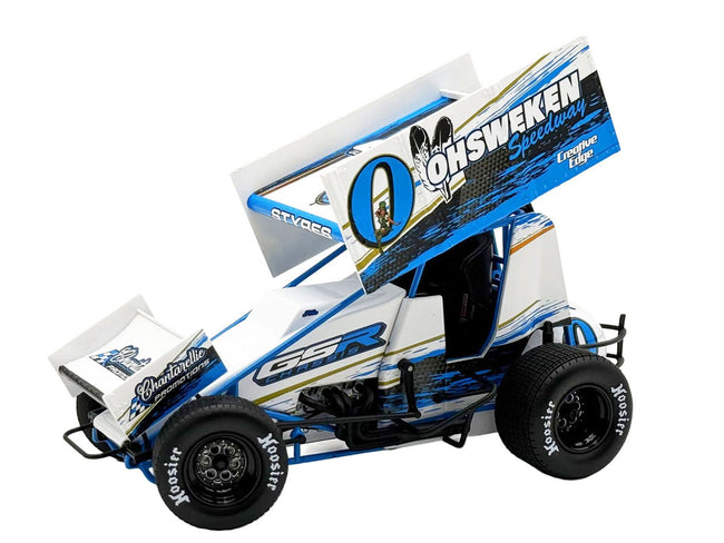 Winged Sprint Car #0 Glenn Styres "GSR Chassis - Ohsweken Speedway" (2026) 1/18 Diecast Model Car by ACME-Acme-ModelCars.com