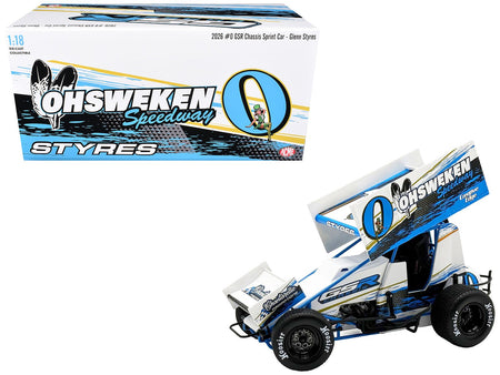 Winged Sprint Car #0 Glenn Styres "GSR Chassis - Ohsweken Speedway" (2026) 1/18 Diecast Model Car by ACME-Acme-ModelCars.com