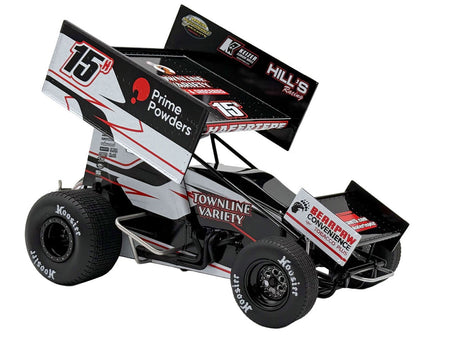 Winged Sprint Car 15H Sam Hafertepe "Townline Variety - Prime Powders" (2026) 1/18 Diecast Model Car by ACME-Acme-ModelCars.com