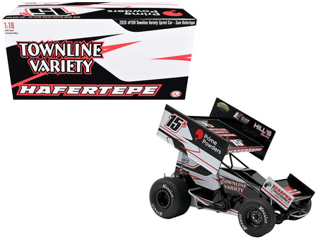 Winged Sprint Car 15H Sam Hafertepe "Townline Variety - Prime Powders" (2026) 1/18 Diecast Model Car by ACME-Acme-ModelCars.com