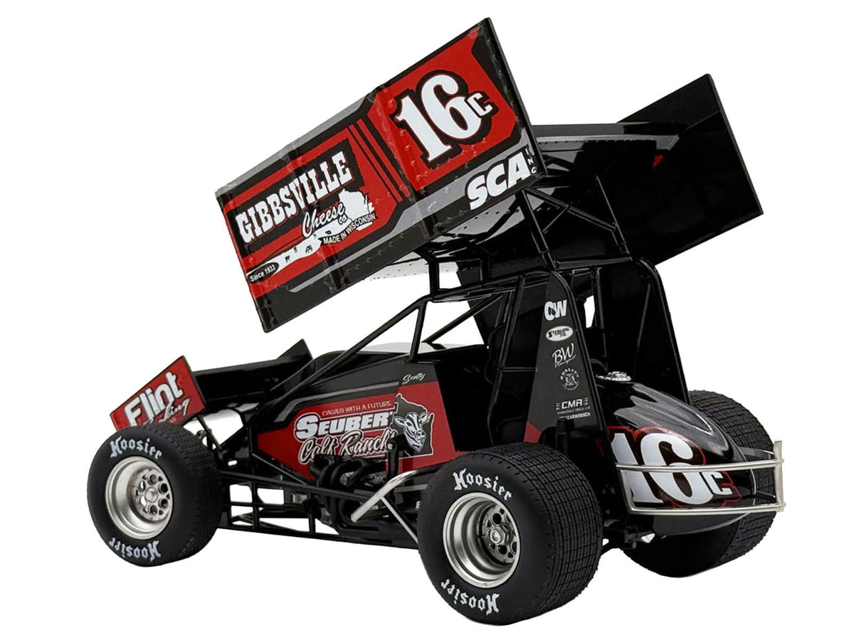 Winged Sprint Car 16C Scotty Thiel "Greg Wheeler Motorsports - Seubert Calf Ranches" (2026) 1/18 Diecast Model Car by ACME-Acme-ModelCars.com