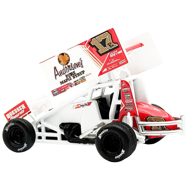 Winged Sprint Car #17B Bill Balog "Anderson's Pure Maple Syrup" (2025) 1/50 Diecast Model Car by ACME-Acme-ModelCars.com