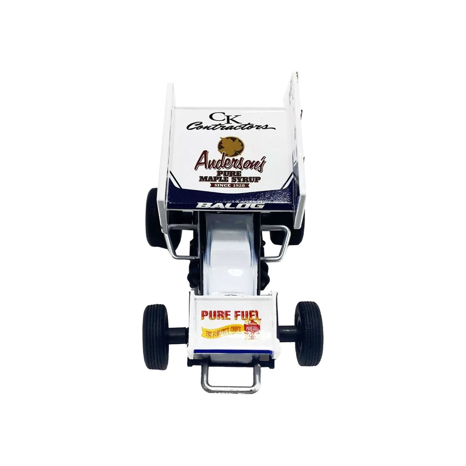 Winged Sprint Car 17B Bill Balog "Anderson's Pure Maple Syrup" Bill Balog Racing "World of Outlaws" (2024) 1/50 Diecast Model Car by ACME - Acme - ModelCars.com