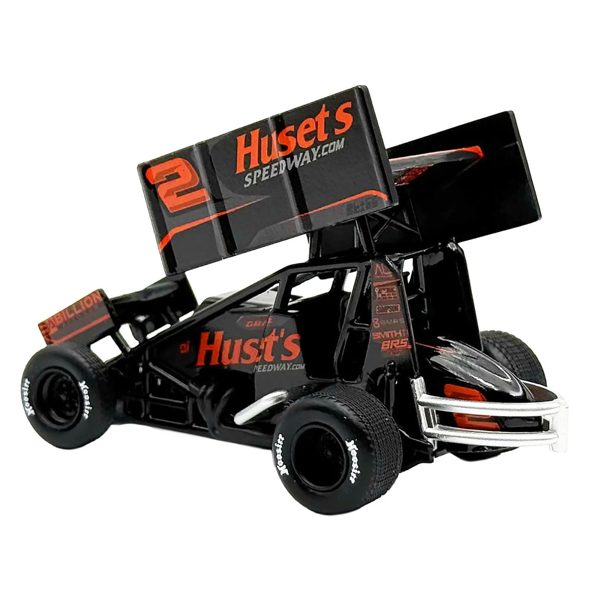 Winged Sprint Car #2 David Gravel "Huset's Speedway" (2025) 1/50 Diecast Model Car by ACME-Acme-ModelCars.com