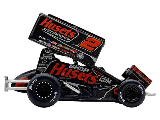 Winged Sprint Car 2 David Gravel "Husets Speedway - Big Game Motorsports" (2026) 1/50 Diecast Model Car by ACME-Acme-ModelCars.com