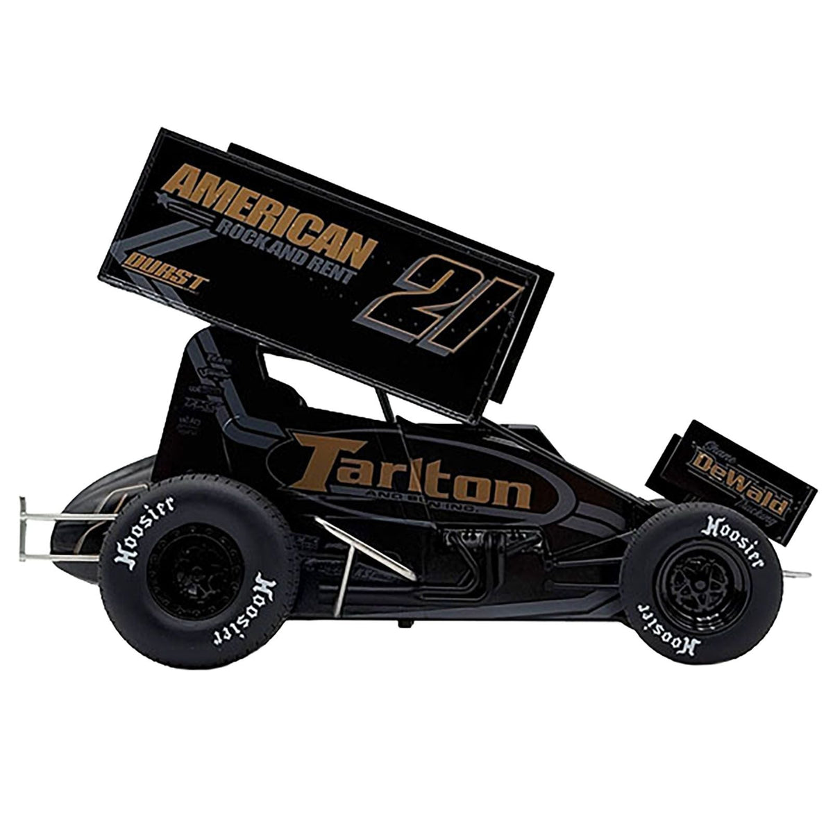 Winged Sprint Car #21 Tanner Holmes "Tarlton - American Rock and Rent" (2025) 1/18 Diecast Model Car by ACME-Acme-ModelCars.com