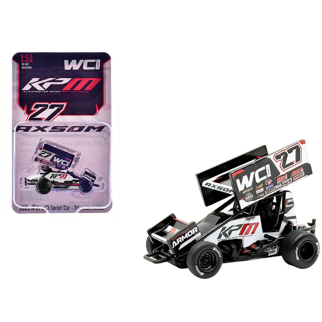 Winged Sprint Car #27 Emerson Axsom "WCI" Klaasmeyer Petry Motorsports (2025) 1/50 Diecast Model Car by ACME-Acme-ModelCars.com