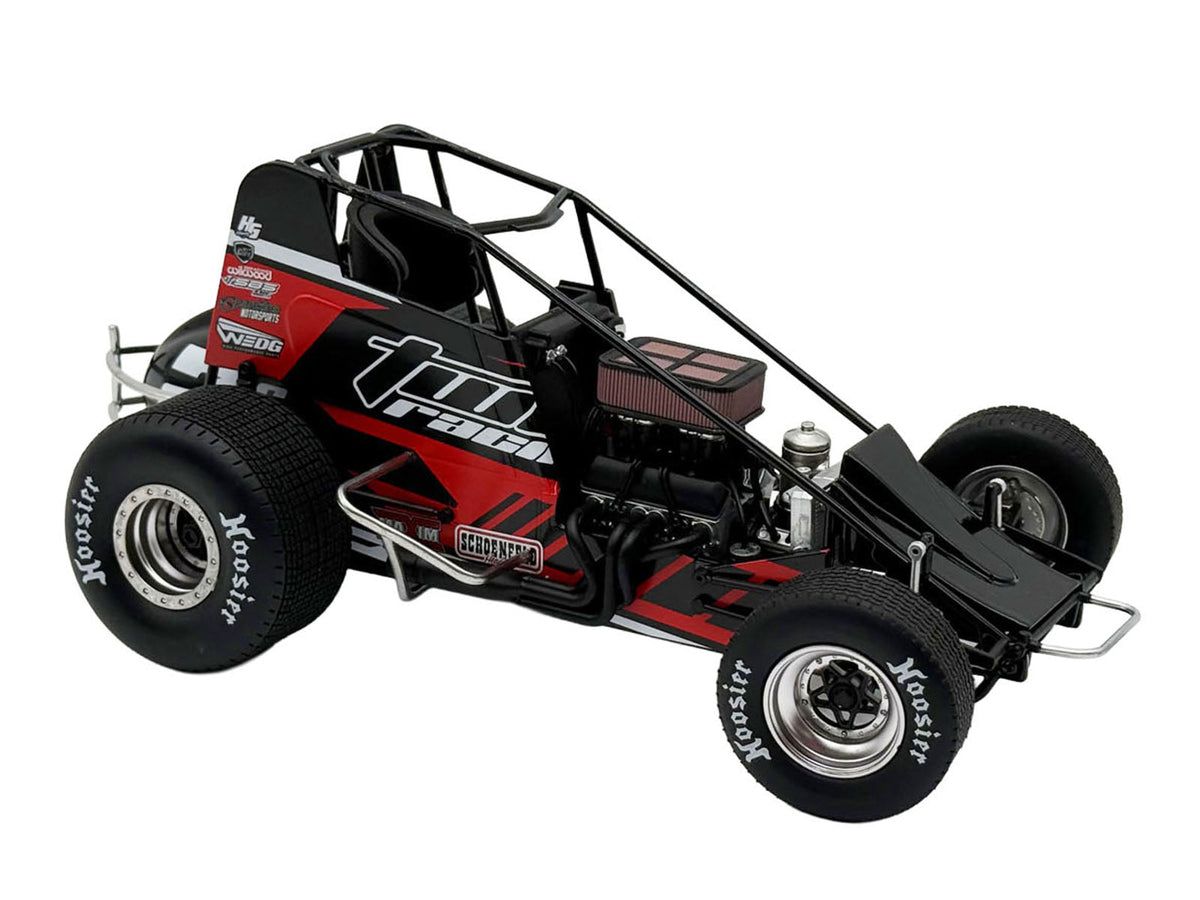 Winged Sprint Car 2C Cole Macedo "Two C Racing" (2026) 1/18 Diecast Model Car by ACME-Acme-ModelCars.com