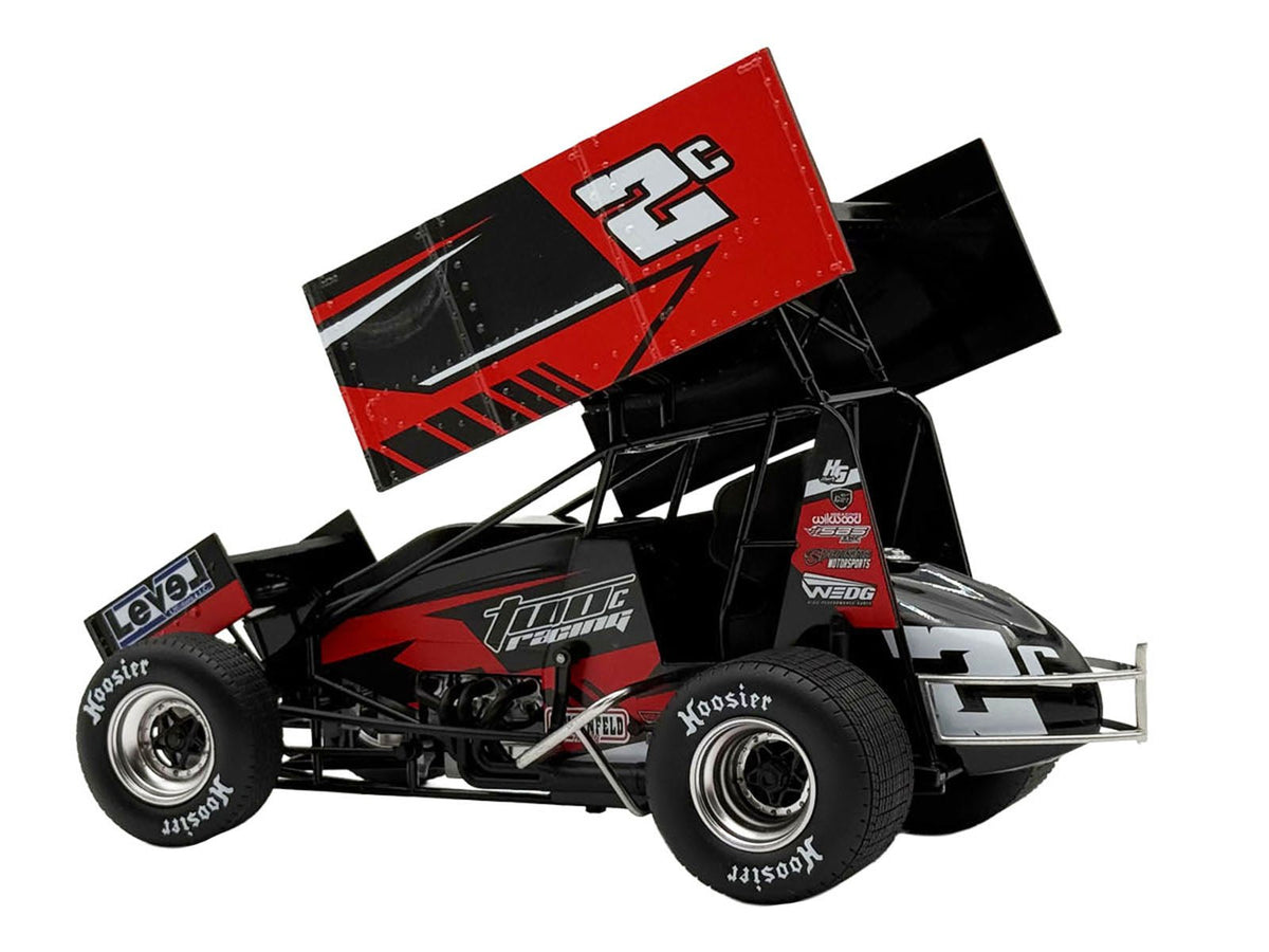 Winged Sprint Car 2C Cole Macedo "Two C Racing" (2026) 1/18 Diecast Model Car by ACME-Acme-ModelCars.com