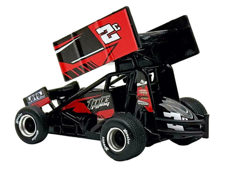 Winged Sprint Car #2C Cole Macedo "Two C Racing" (2026) 1/50 Diecast Model Car by ACME-Acme-ModelCars.com
