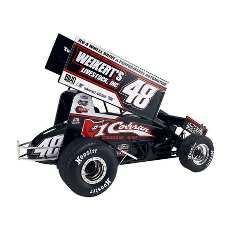 Winged Sprint Car #48 Danny Dietrich "Weikert's Livestock Inc." Gary Kauffman Racing (2024) 1/18 Diecast Model Car by ACME-Acme-ModelCars.com