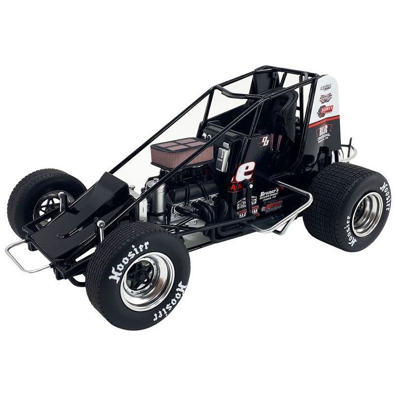 Winged Sprint Car #48 Danny Dietrich "Weikert's Livestock Inc." Gary Kauffman Racing (2024) 1/18 Diecast Model Car by ACME-Acme-ModelCars.com