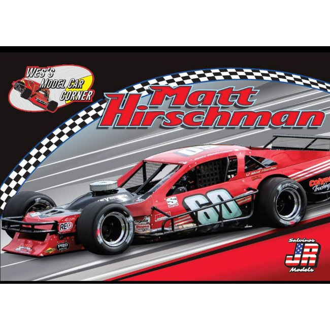 WMCC Models 10060 1/25 Matt Hirschman #60 Asphalt Modified Race Car (Ltd Prod)-Wes's Model Car Corner-ModelCars.com