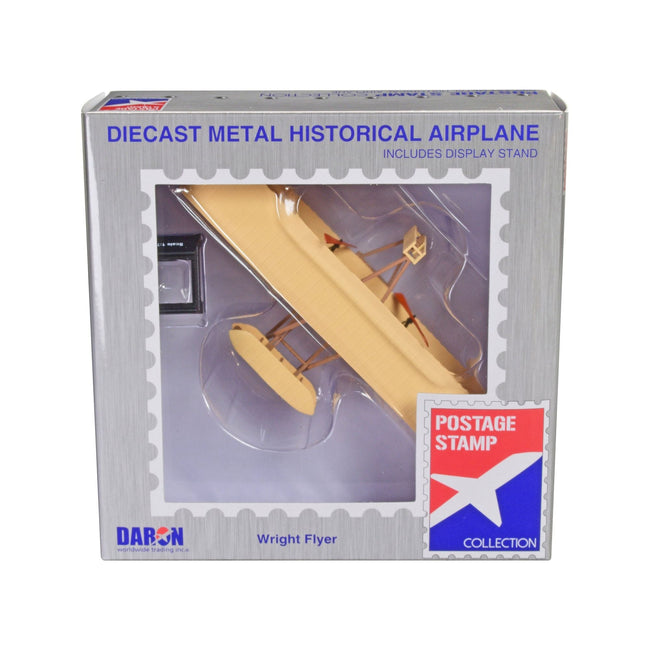 Wright Flyer Aircraft "First Heavier - Than - Air Flying Machine" 1/72 Diecast Model Airplane by Postage Stamp - Postage Stamp - ModelCars.com