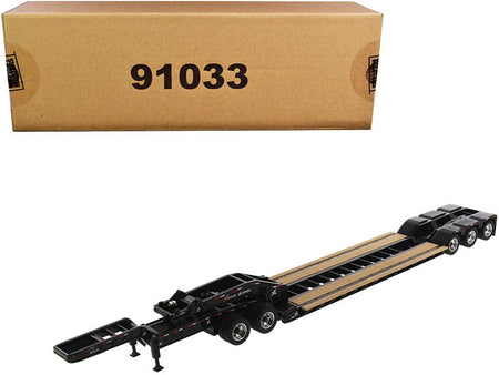 XL 120 Low-Profile HDG Outrigger Style Trailer with Jeep and 2 Boosters "Transport Series" 1/50 Diecast Model by Diecast Masters-Diecast Masters-ModelCars.com