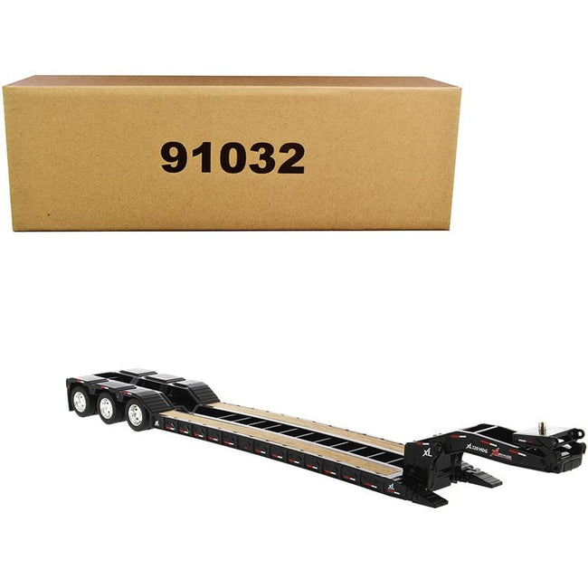 XL 120 Low-Profile HDG Trailer with 2 Boosters "Transport Series" 1/50 Diecast Model by Diecast Masters-Diecast Masters-ModelCars.com