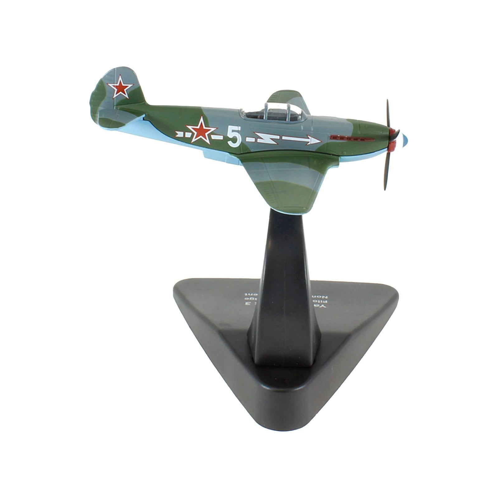 Yakovlev Yak - 3 Fighter Plane Pilot Roger Sauvage Nomandie Regiment (Spring 1945) "Oxford Aviation" Series 1/72 Diecast Model Airplane by Oxford Diecast - Oxford Diecast - ModelCars.com