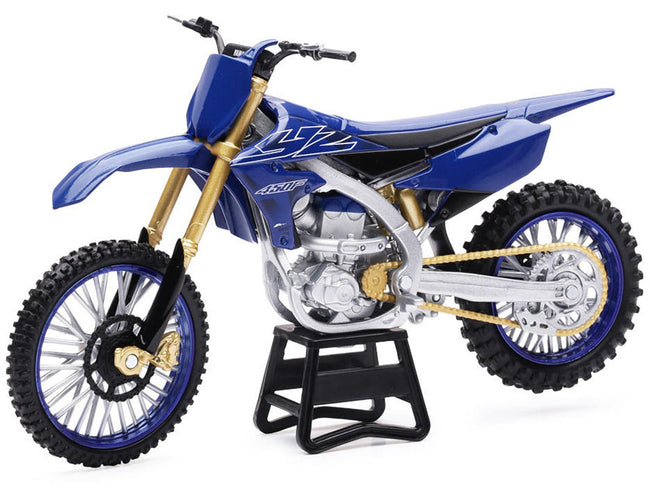 Yamaha YZ450F Dirt Bike Motorcycle Blue and Black 1/6 Diecast Model by New Ray-New Ray-ModelCars.com