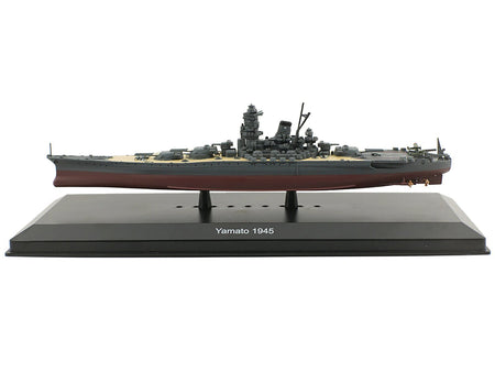 Yamato Battleship "Imperial Japanese Navy" (1945) 1/1100 Diecast Model by Diecast of Defense-Diecast of Defence Collectibles-ModelCars.com