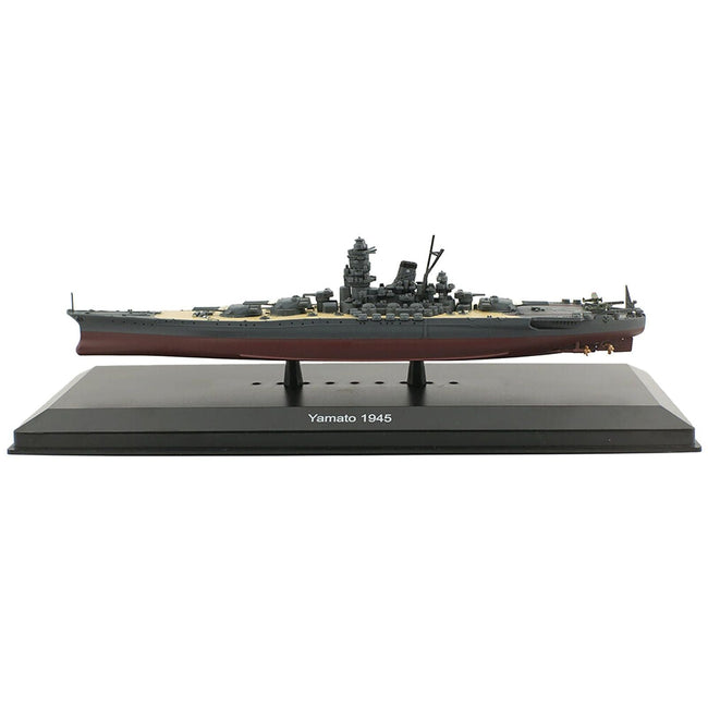 Yamato Battleship "Imperial Japanese Navy" (1945) 1/1100 Diecast Model by Diecast of Defense-Diecast of Defence Collectibles-ModelCars.com